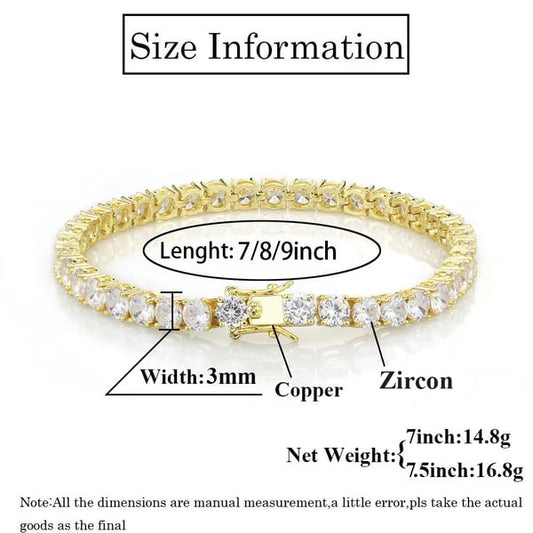 Flash Sale⚡ 50K+ SOLD! Almost Gone-💥Sparkling Moissanite Bracelet