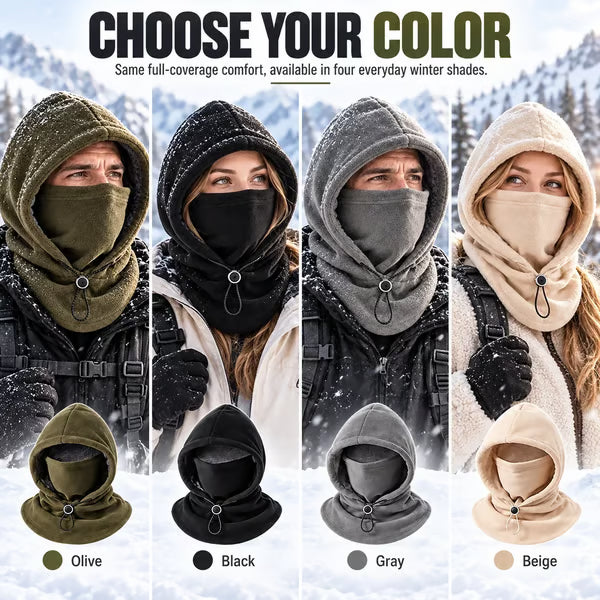 ⏳LAST DAY SALE - 50% OFF!! 3-in-1 Winter Fleece Balaclava 🧣❄️