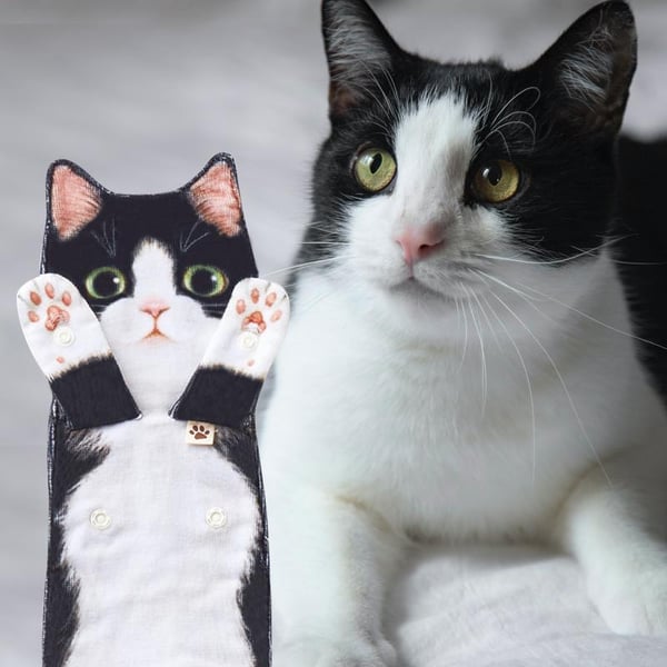 🎁 Early Christmas Sale 🎅 Funny Cat Hand Towels