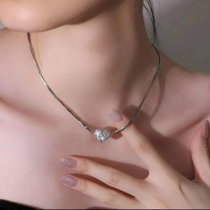 Almost Gone🔥Magnetic Love Patchwork Necklace